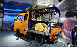 荷台を有効活用した軽トラックや走破性を高めたハイエースなど、進化を遂げる『アウトドア仕様』のカスタマイズ最前線･･･東京オートサロン2026
