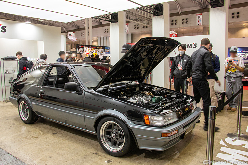 東京オートサロン2026に出展されたTOM'S HERITAGE AE86