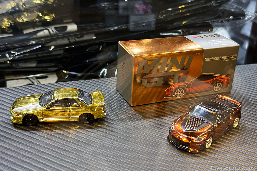 VeilSideが展開するミニカー_フェアレディZとスカイラインGT-R(BNR32型)