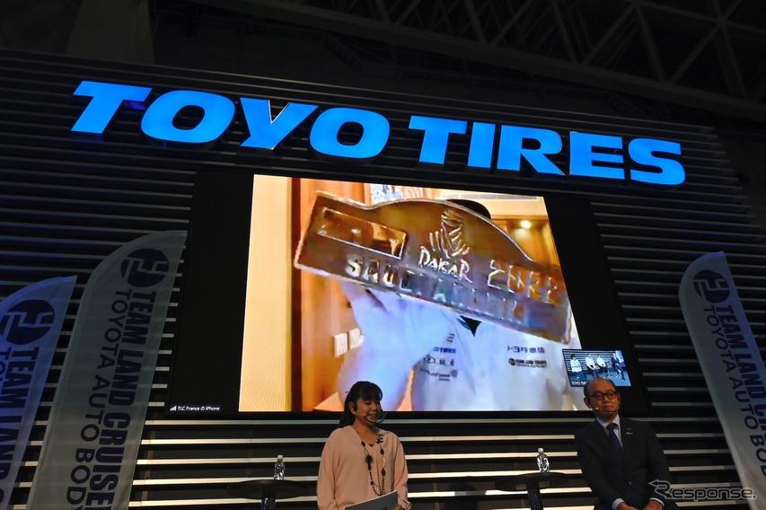 ダカールラリー TOYO TIRESの挑戦（東京オートサロン2022）