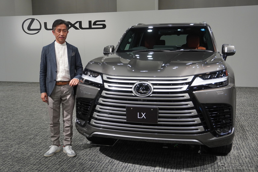 レクサス『LX』と、レクサスインターナショナル レクサスデザイン部長の須賀厚一氏