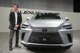 レクサス『RX』とレクサスインターナショナル レクサスデザインPCD（プロジェクトチーフデザイナー）の草刈穣太氏