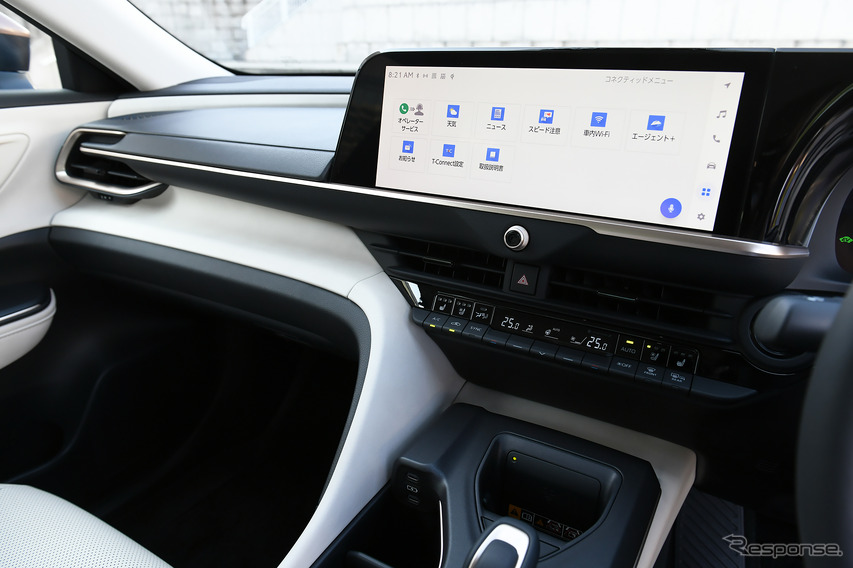 トヨタ クラウン クロスオーバー Gのインテリア