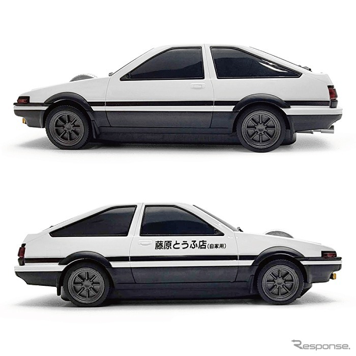 AE86「頭文字D」藤原とうふ店仕様、無線マウスで登場 | クルマ情報 ...