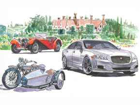 コーギー　クラッシックカーズ　1959年ジャガーサルーン&3.4 ポリス仕様 コーギー クラッシックカーズ 1959年ジャガーサルーン&3.4 ポリス仕様