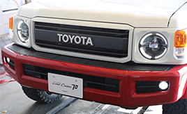 ランクル70の次期モデル 東京オートサロンで見つけた The New Gtg Land Cruiser Concept トヨタ 自動車のクルマ情報サイト Gazoo