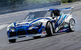 D1GP】チャンピオン奪還へ！川畑真人選手のドリフト専用GRスープラが