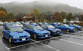 本物のWRカーもやってきた！「スバル・インプレッサ 誕生25周年ミーティング」