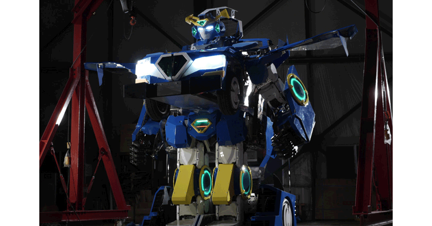 あのトランスフォーマーが現実に！ 乗用人型変形ロボットJ-deite RIDE