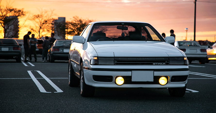 映画で疾走する姿にひと目ボレ！最大8台を所有していたT160系