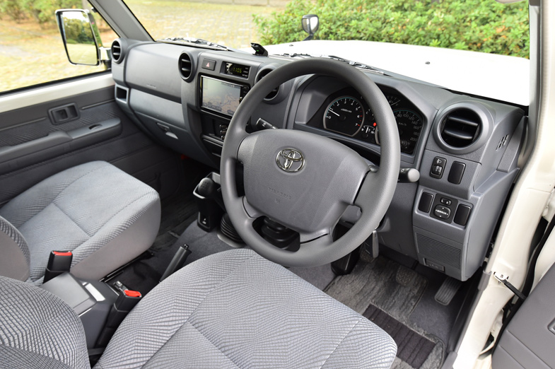 トヨタ ランドクルーザー 70 シリーズ バン ピックアップトラック 運転席まわりの機能装備 徹底検証 トヨタ自動車のクルマ情報サイト Gazoo