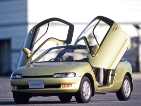 1987年 AXV-Ⅱ TOYOTA SERA トヨタ セラ 宣伝プレス 写真 1987年 AXV-Ⅱ TOYOTA SERA トヨタ セラ 宣伝プレス 写真
