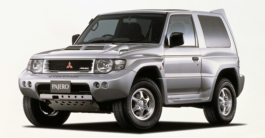 三菱・パジェロ エボリューション・・・ フェンダー美人なクルマ特集