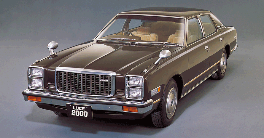 マツダ・ルーチェ レガート・・・圧倒的な存在感！グリルが立派な