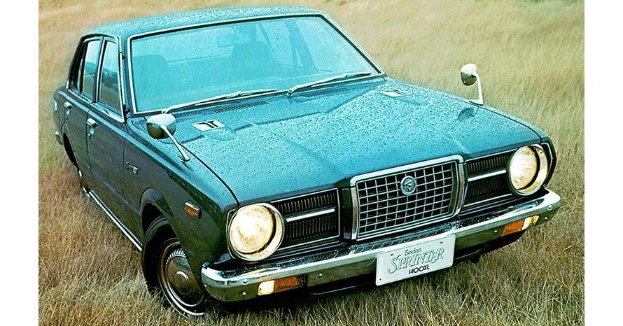 車 KE40 スプリンターボンネット