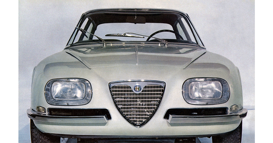 アルファ・ロメオ2600SZ・・・圧倒的な存在感！グリルが立派なクルマ