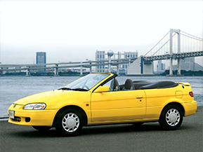トヨタ・サイノス コンバーチブル…みんなで乗れる国産オープンカー