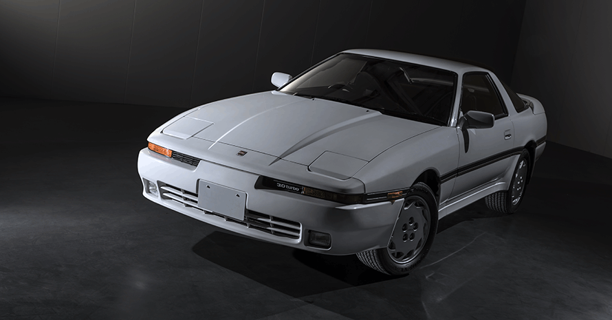 触媒　MA70 スープラ スープラ（MA70）（1988年式） ～現存車を撮影して、当時のカタログを