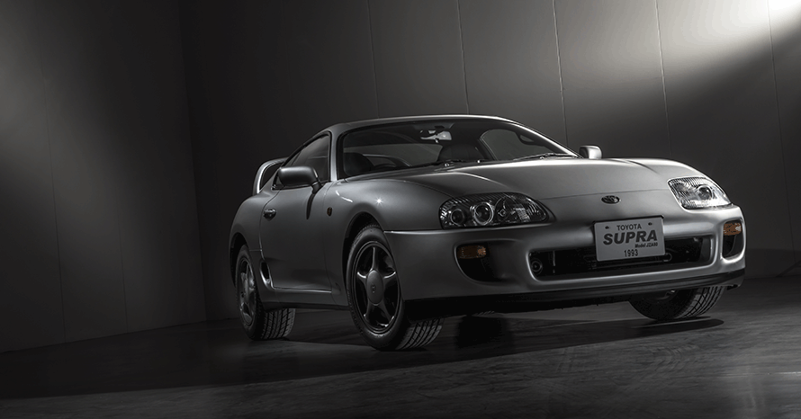 スープラ（JZA80）（1993年式） ～現存車を撮影して、当時のカタログを