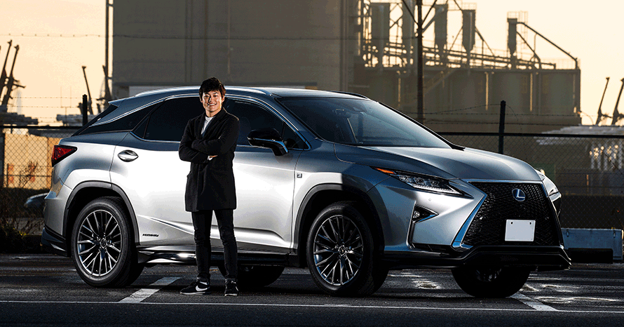 レーシングドライバーの愛車をご紹介 国本雄資選手の愛車 Lexus Rx450 F Sport トヨタ自動車のクルマ情報サイト Gazoo