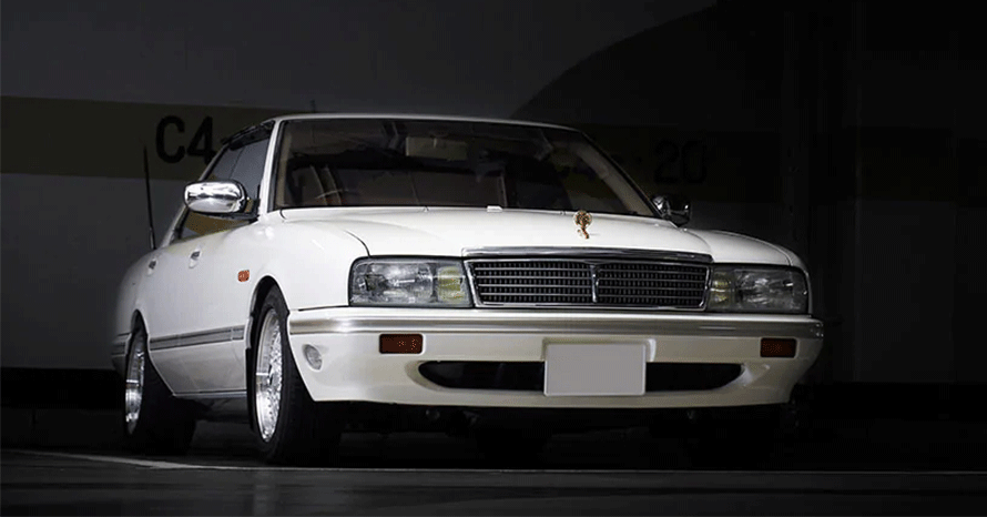 ☆【旧車・日産シーマ10周年記念ゴ－ルド・ボールペン」】☆レトロ