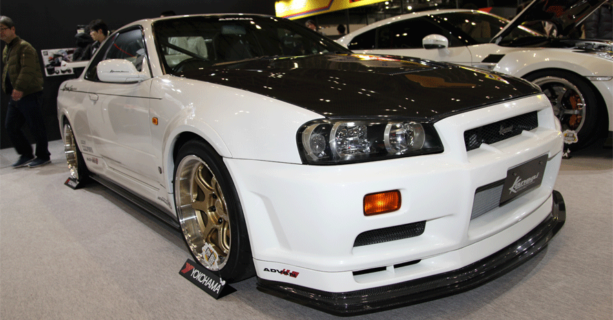日産 スカイライン GT-R R34が一番人気の“Kansaiサービス”＆ひな壇が