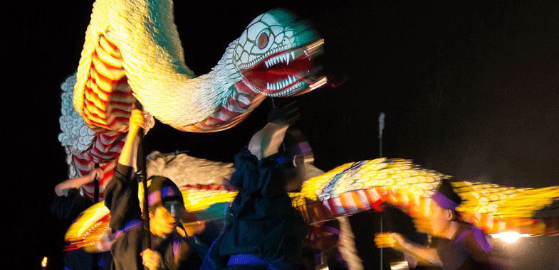 夏の夜 白い蛇と女神が神秘的に舞う 白蛇姫まつりへドライブ 北海道鹿追町 トヨタ自動車のクルマ情報サイト Gazoo