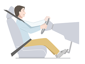 クルマの運転の基本 ～正しいドライビングポジション～