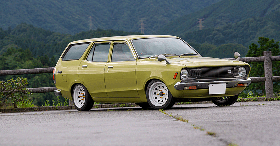 20数年ぶりに手にした商用車のサニーバン（VB210型）を楽しく走れる