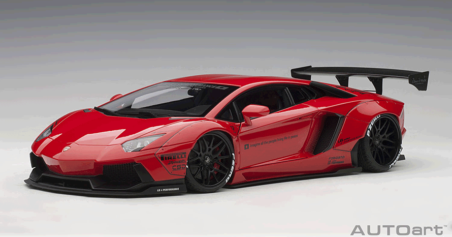 ランボルギーニのフラッグシップモデルをLiberty Walkがカスタム