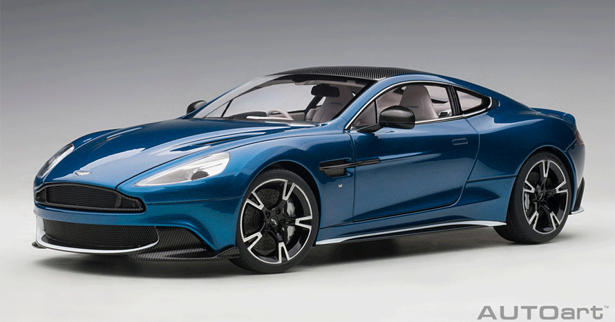 １/18 オートアート アストンマーチン V8ヴァンキッシュ 最先端テクノロジーで600PSのミニカー「1/18スケール アストンマーチン