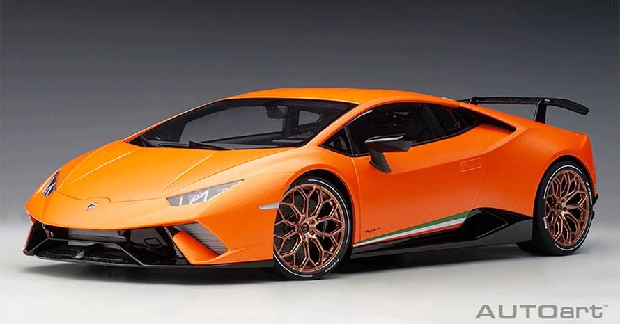 ランボルギーニウラカンペルホラマンテ　グレーソリッド　ダイキャストミニカー ランボルギーニウラカンペルホラマンテ グレーソリッド ダイキャスト