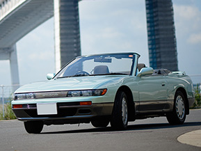 アートフォースの極み。1人のオーナーの元で暮らす、日産・シルビア 