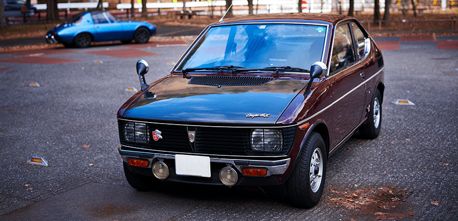 愛車は兄から引き継いだ実質ワンオーナー車、スズキ・フロンテクーペ