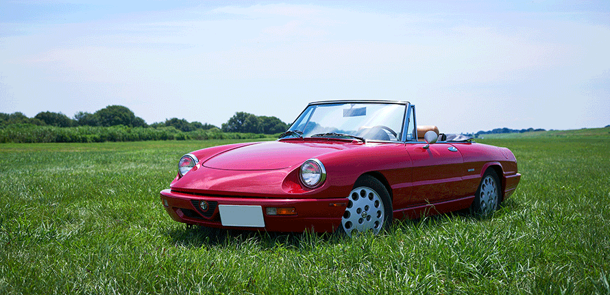 ハイカロリイオトメ 星のラブレター セオアルファ 俳優・永山絢斗の“ヤングタイマー”探訪記──Vol.5 アルファロメオ