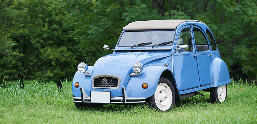 初恋相手の父親の元愛車！運命的に嫁いできた1990年式シトロエン・2CV