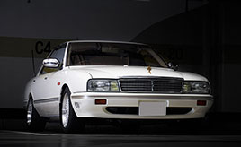 シーマ現象」を後世に伝える使命と誇り。1990年式日産・シーマ タイプ 