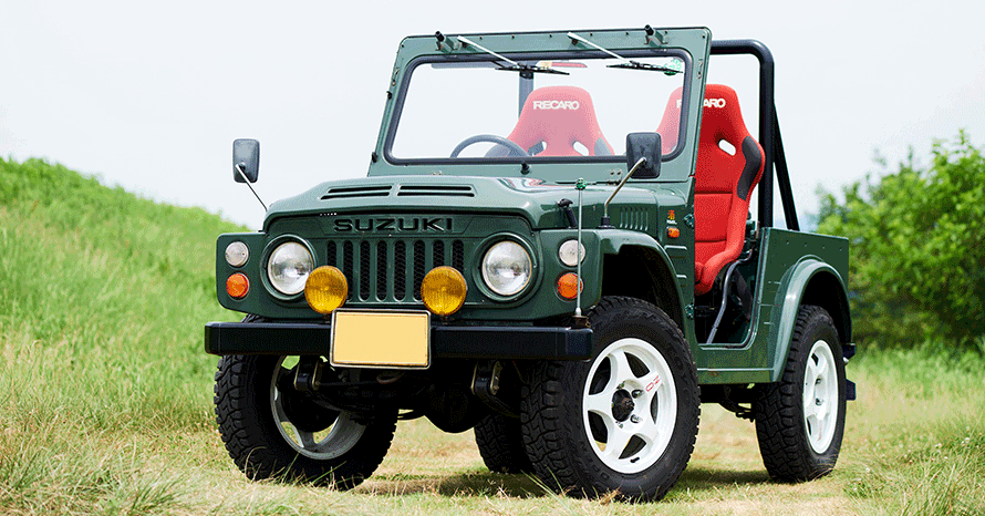 ジムニーSJ10　4速ミッション 一度手放した愛車を買い戻す！「奇跡の公認車」。1979年式スズキ
