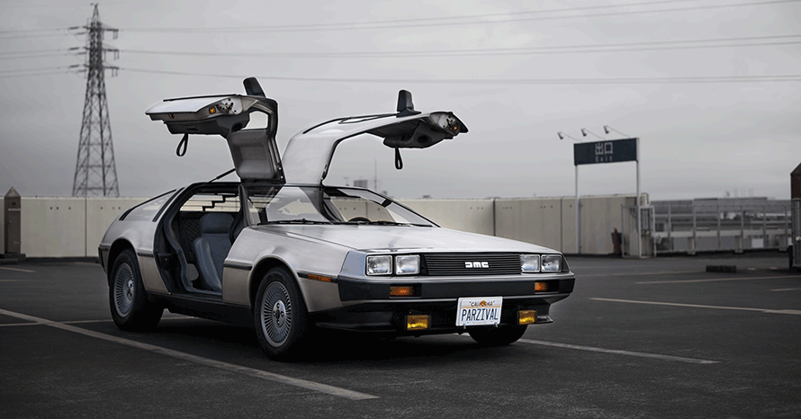 1台のクルマとの出会いが人生を変える幸運。1981年式デロリアン・DMC