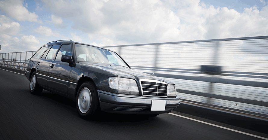 Mベンツ124-E320初期型ーリサイクル-ボデー販売―デフ-サスぺション装備 名車回顧録 Part.02】Mercedes-Benz E320 cabriolet 独特なオーラが