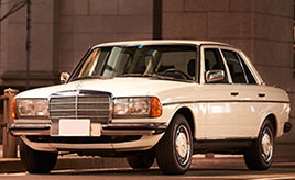 1984年式メルセデス・ベンツ・280E（W123型）と24歳のオーナーとの