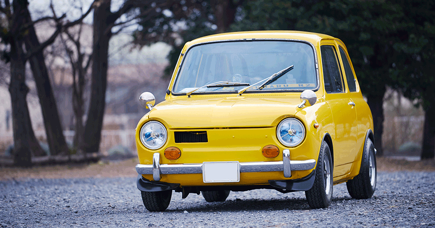 7年越しで構造変更へ。1971年式スバル・R2 GL改（K12A型）とともに手に