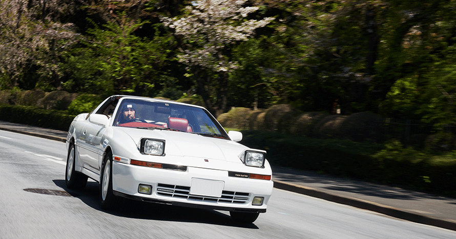 極上車」の1990年式トヨタ・スープラ2.0 GTツインターボ エアロトップ