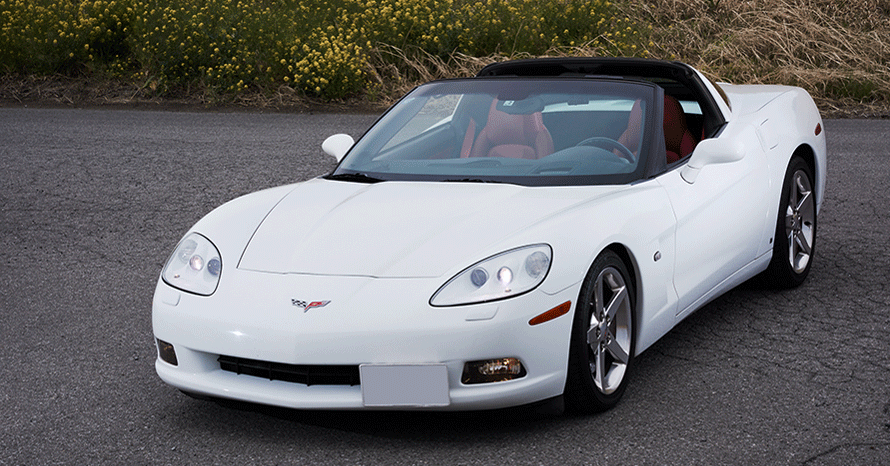 所有歴10年を迎えた2006年式シボレー・コルベット クーペ（C6型）と