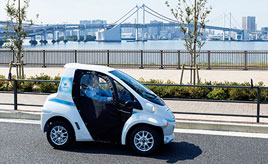 都内でちょい乗りに使える超小型電気自動車のシェアリングサービス「Times Car PLUS × Ha:mo」