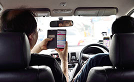 Grabを追いかける一番手RYDEを使ってみた