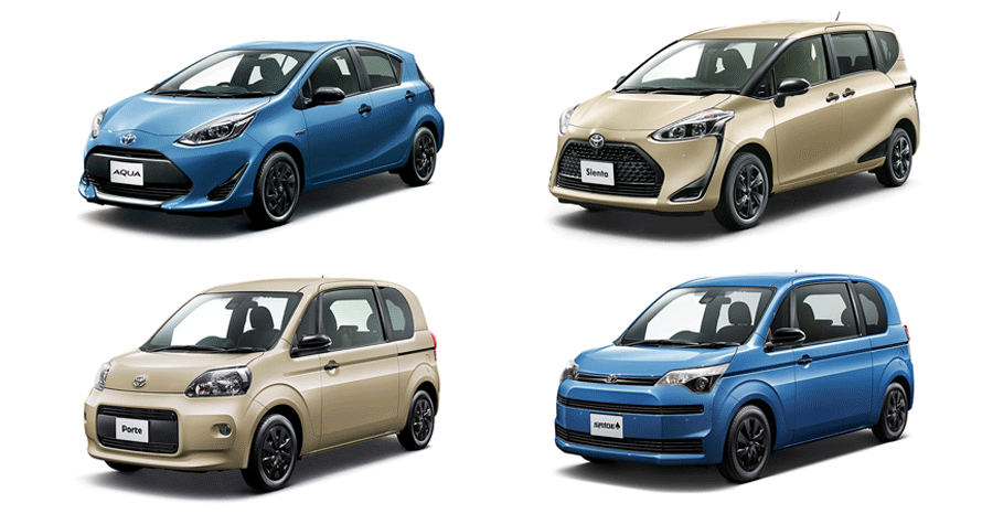 TOYOTA、コンパクトカー4車種にアウトドアカジュアルテイストの特別