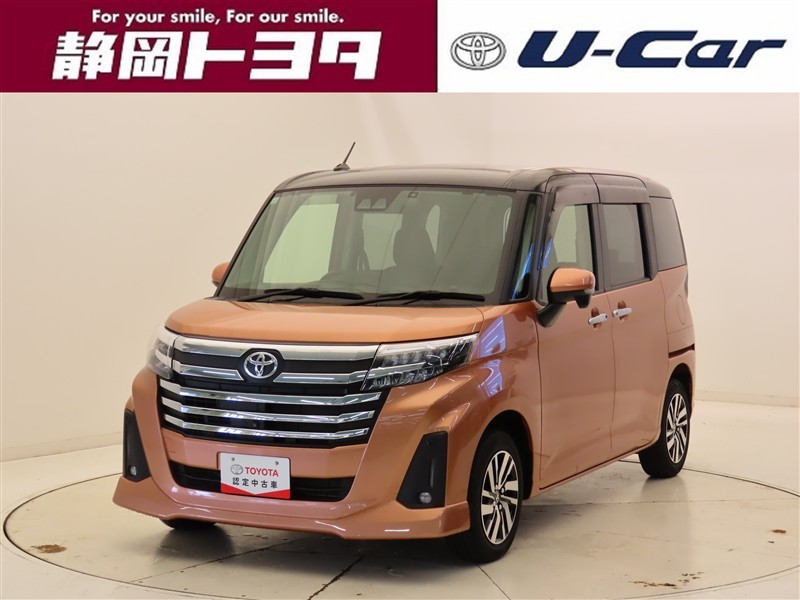 最終価格　新車外し　トヨタ　14インチ　ルーミー 　カスタム G トヨタ ルーミー カスタムG 登録済未使用車 純正14インチ
