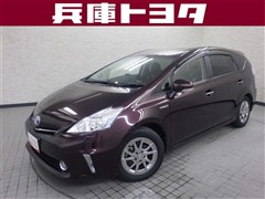 トヨタ プリウスアルファ G チューンブラッ