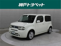 日産　キューブ 15Xパーティレッドセレ